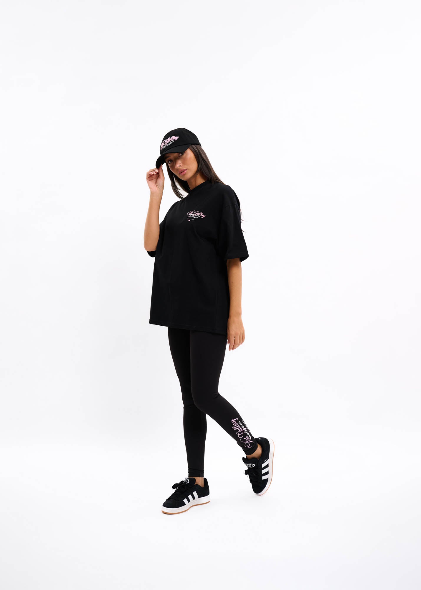 Malelions Women Collectors Cap | Black/Light Pink