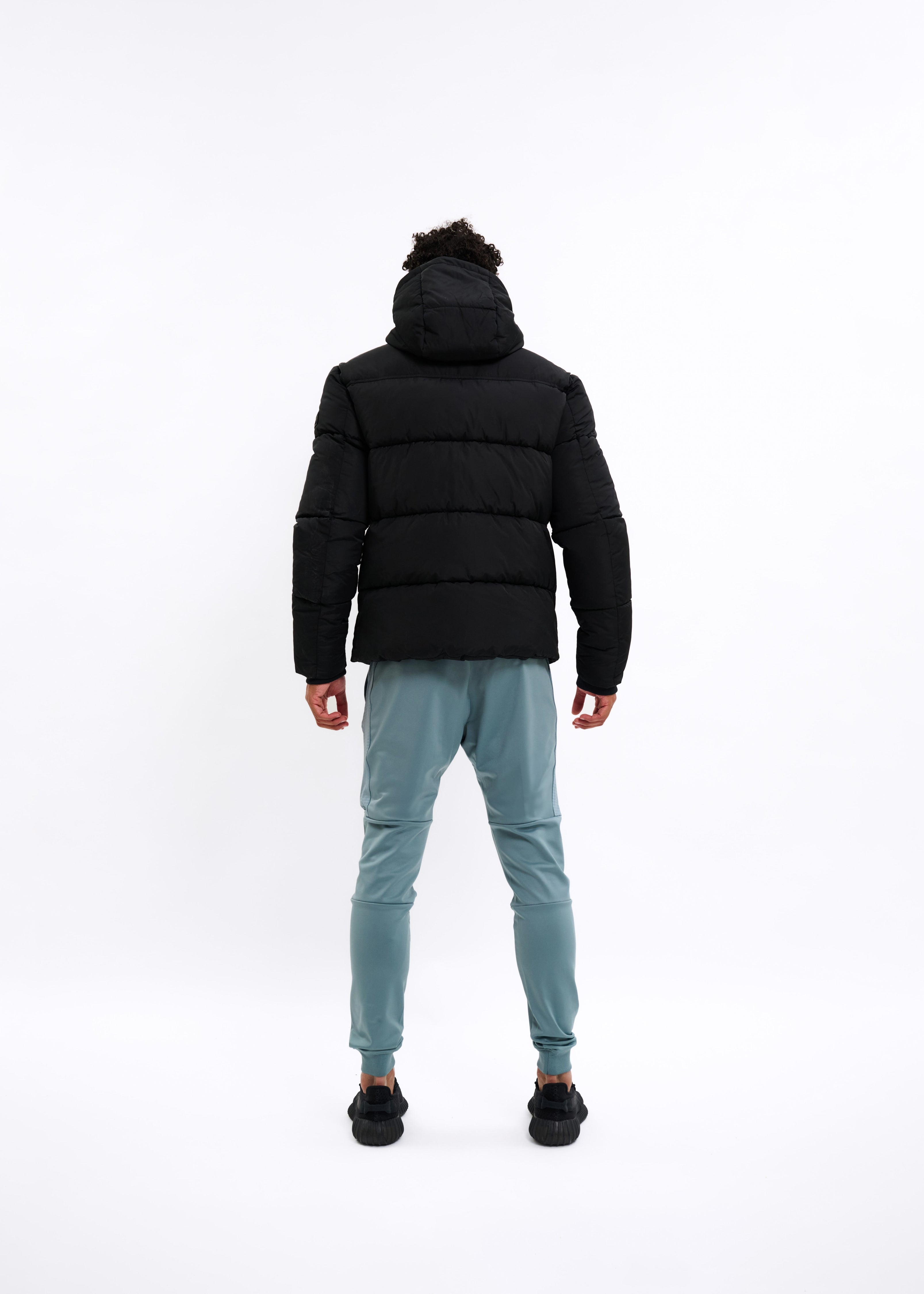 Malelions Sport Ace Puffer Jacket | Black