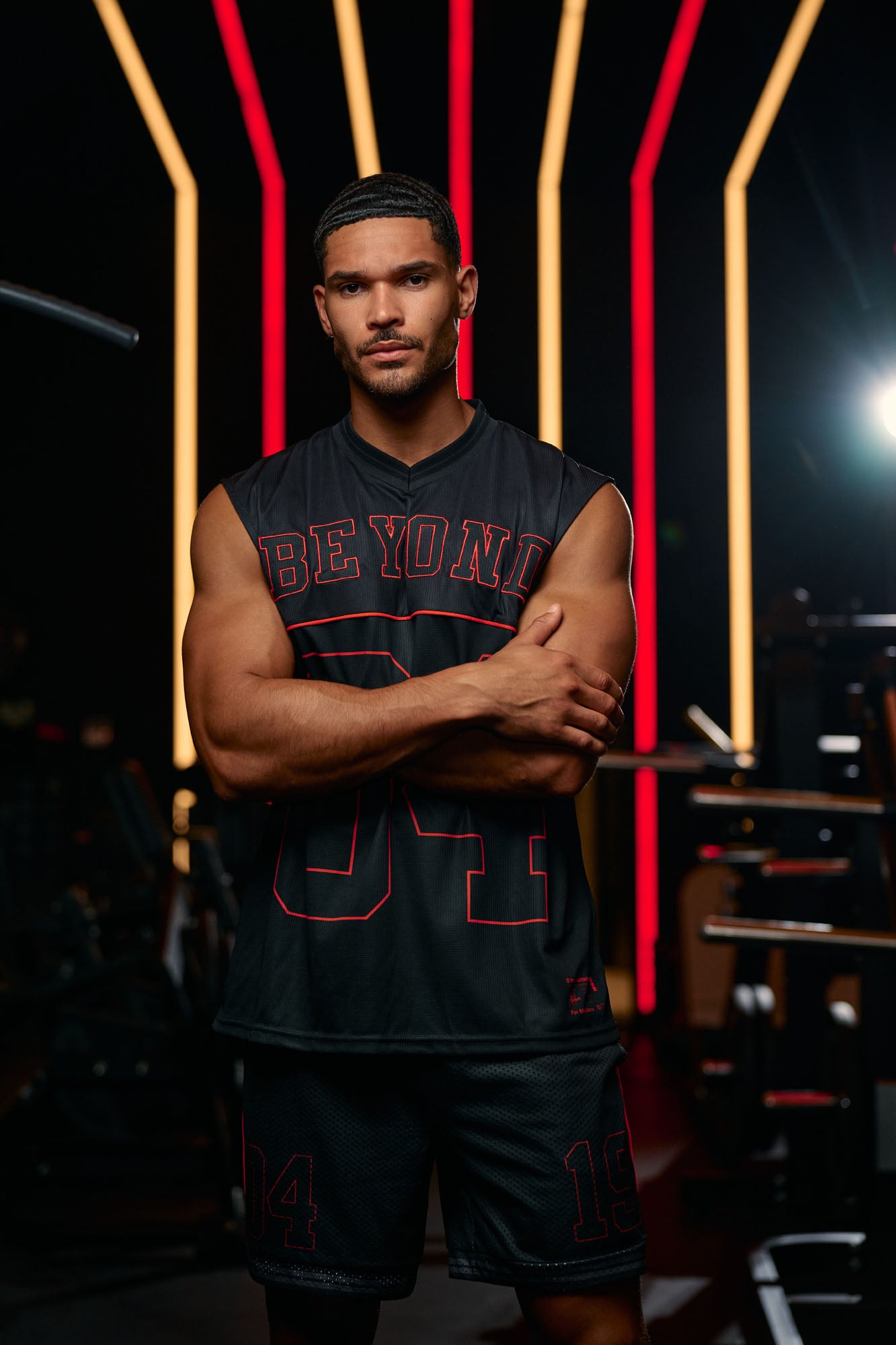 Malelions x XXL Sleeveless Legacy Mesh Jersey | Black