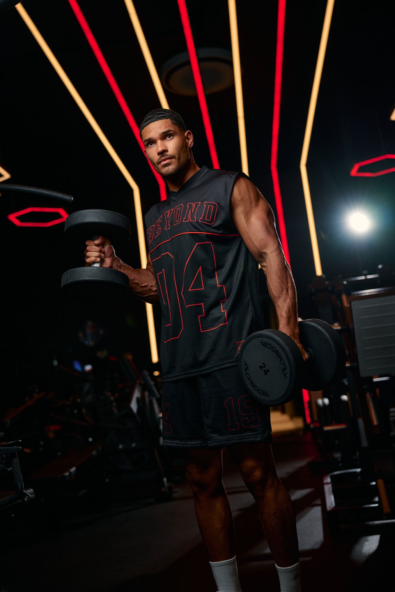 Malelions x XXL Sleeveless Legacy Mesh Jersey | Black