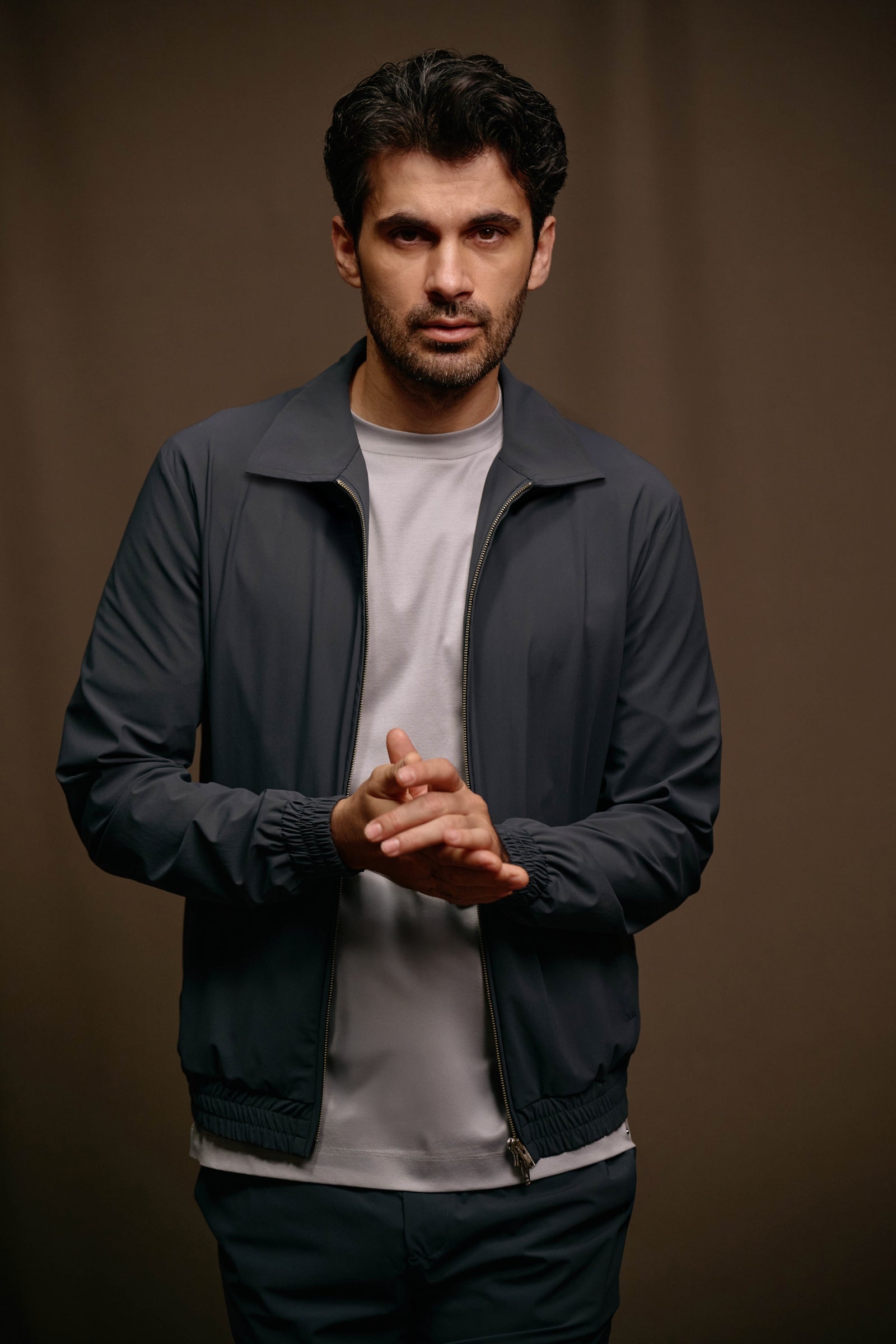 Malelions Premium Tech Jacke | Anthrazit