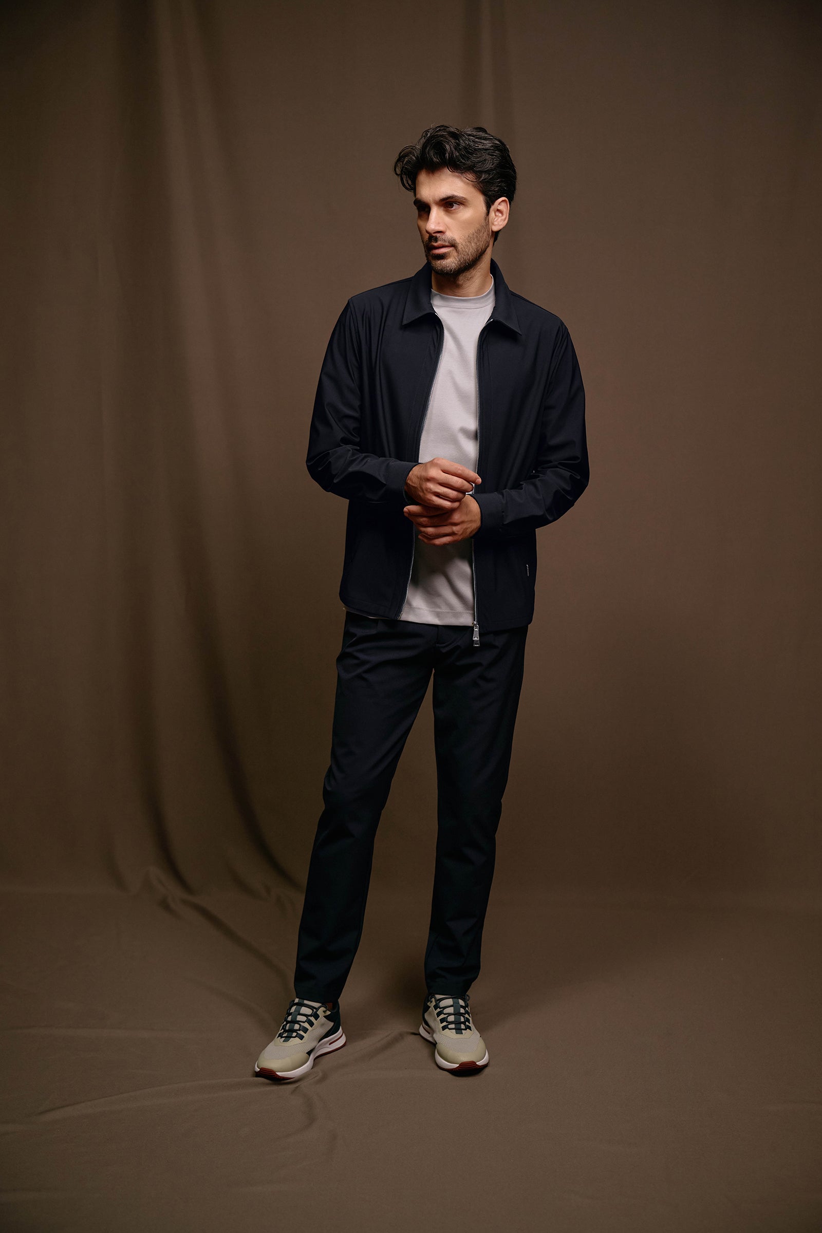 Malelions Premium Smart Pantalon | Navy