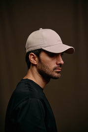 Malelions Premium-Baseballkappe aus Mikrofaser | Taupe