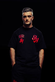 Malelions x Jeffrey Herlings World Wide T-Shirt | Black