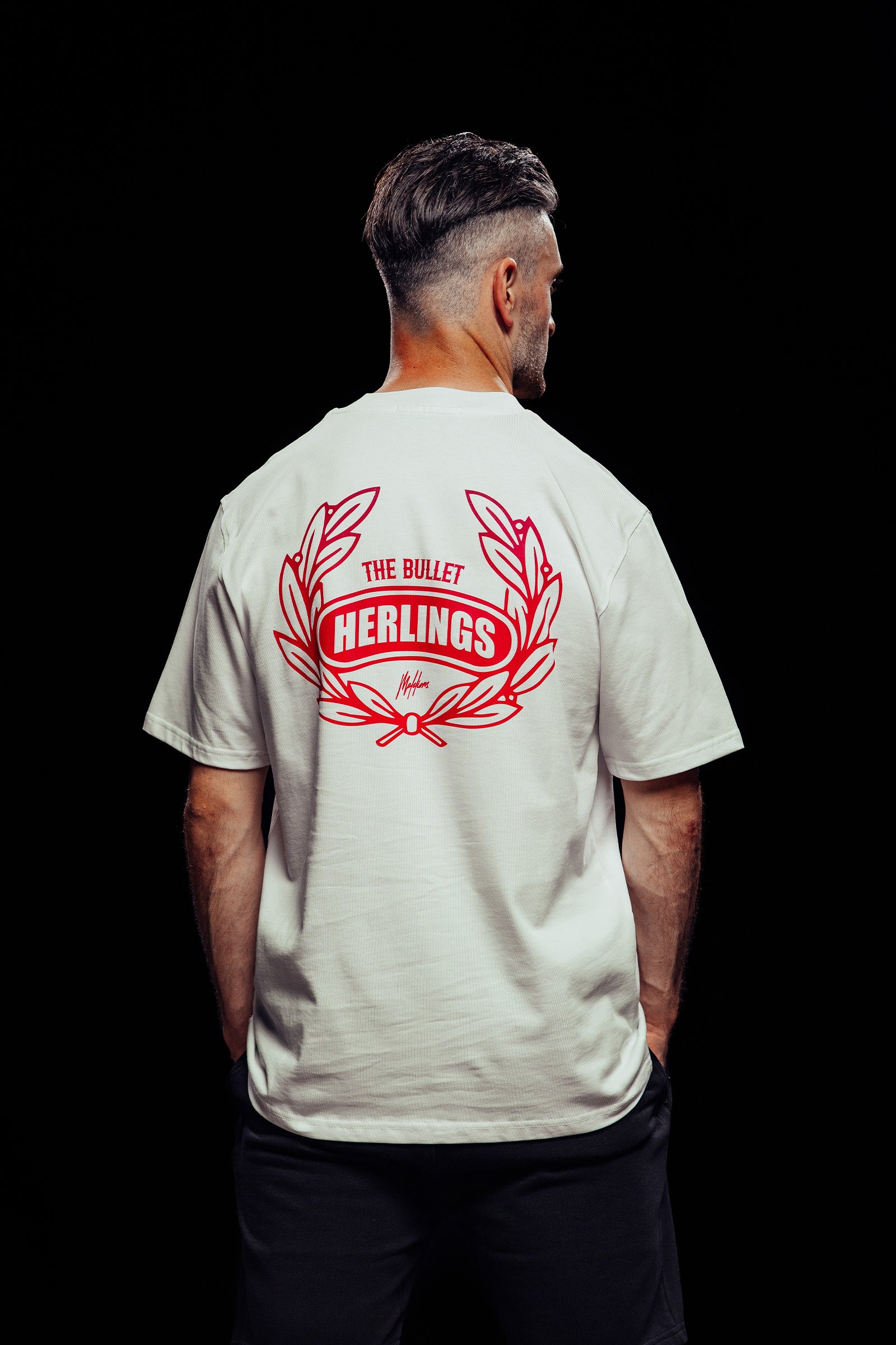 Malelions x Jeffrey Herlings World Wide T-Shirt | White