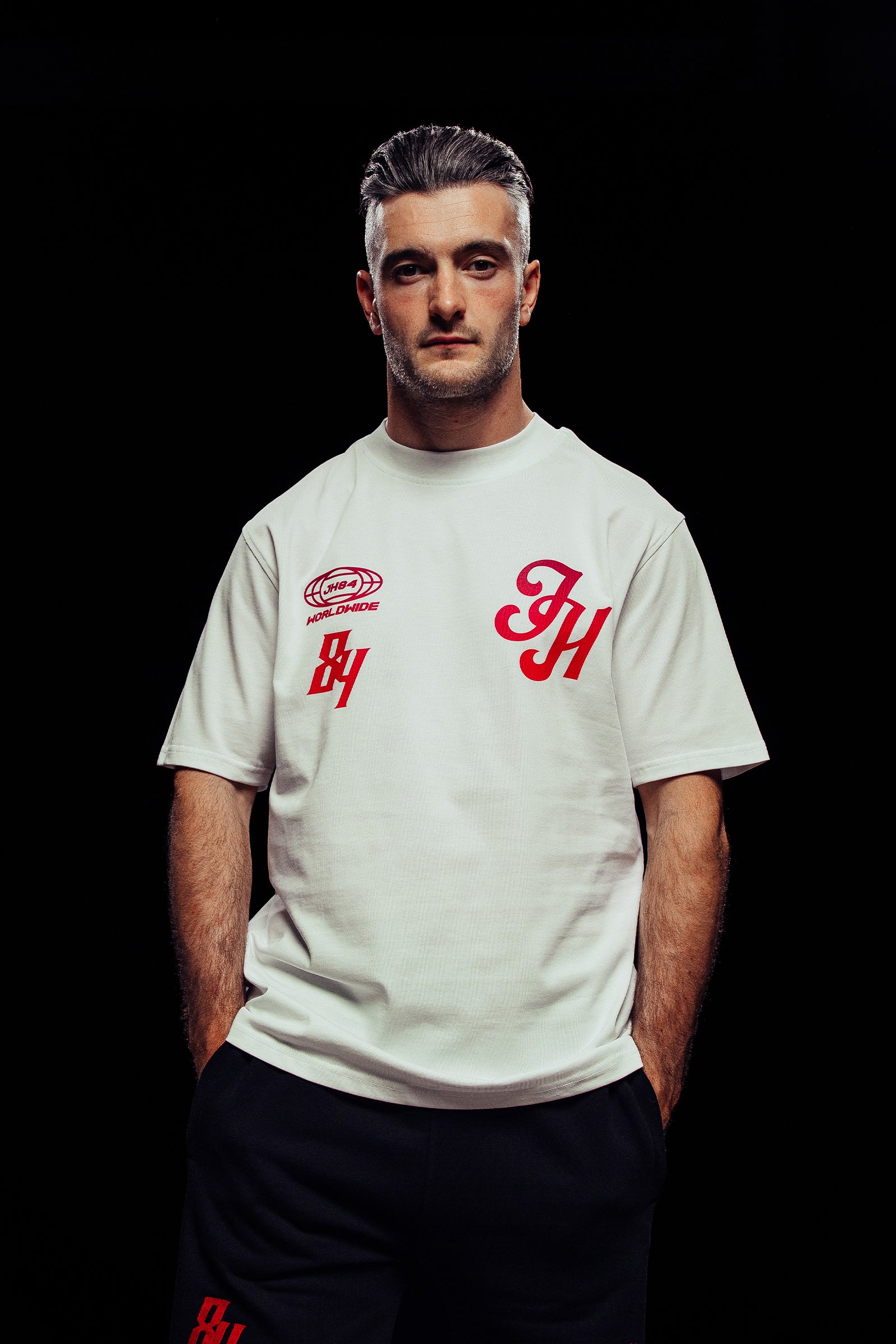 Malelions x Jeffrey Herlings World Wide T-Shirt | White