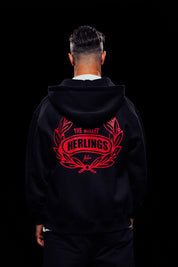 Malelions x Jeffrey Herlings World Wide Zip Hoodie | Black