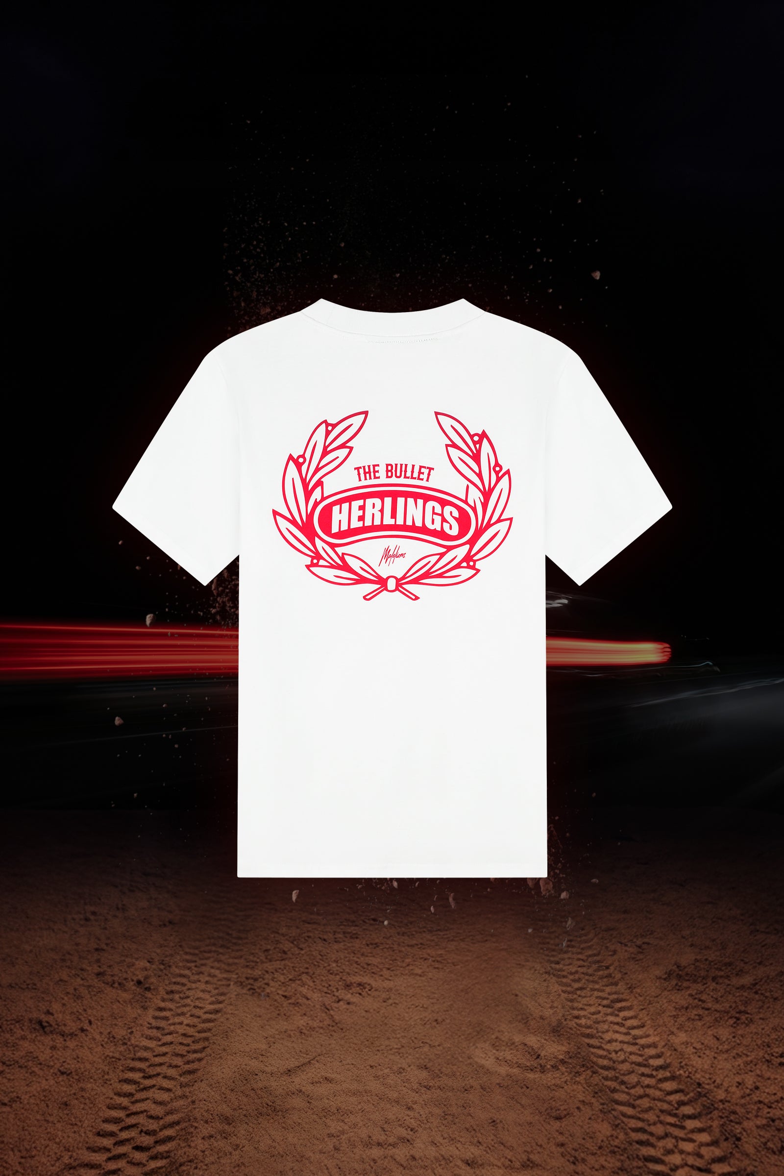 Malelions x Jeffrey Herlings World Wide T-Shirt | White