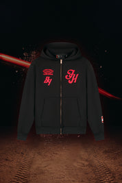 Malelions x Jeffrey Herlings World Wide Zip Hoodie | Black