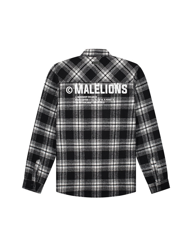 MM1-AW23-21-Malelions-Men-Workshop-Flannel-Black-White_Back.jpg