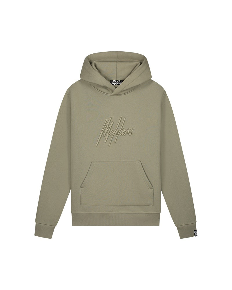  Malelions Men Duo Essentials Hoodie | Light Green