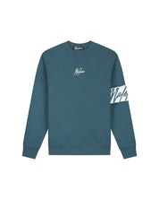 Malelions Men Captain Sweater | Petrol/White