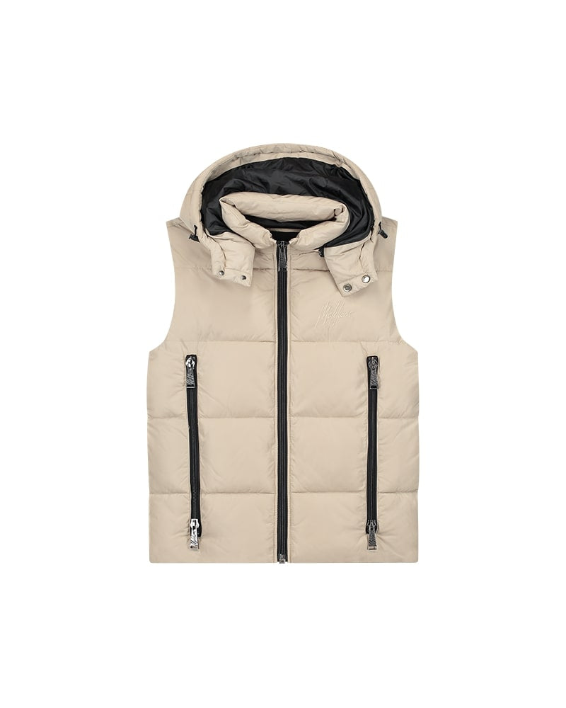  Malelions Men Travis Bodywarmer | Beige