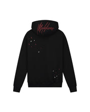 Malelions Men Painter Hoodie | Black/Burgundy