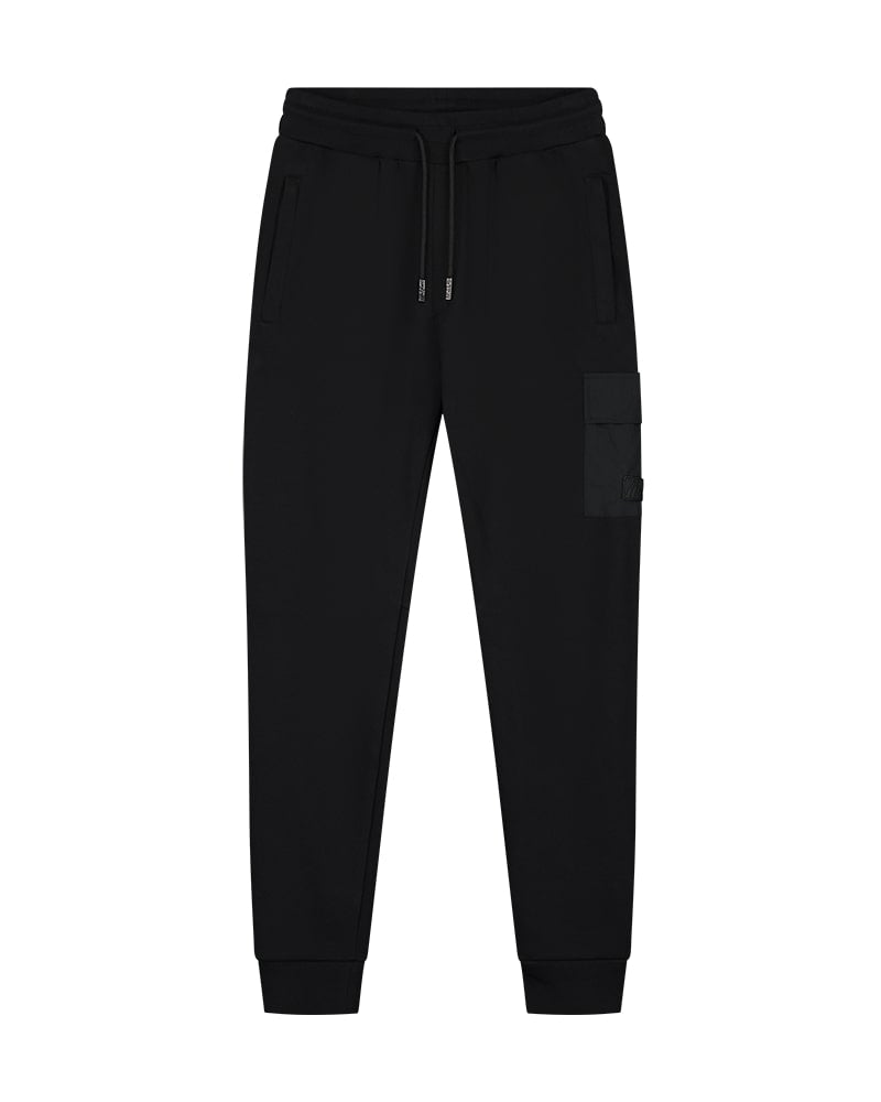  Malelions Men Nylon Pocket Sweatpants | Black