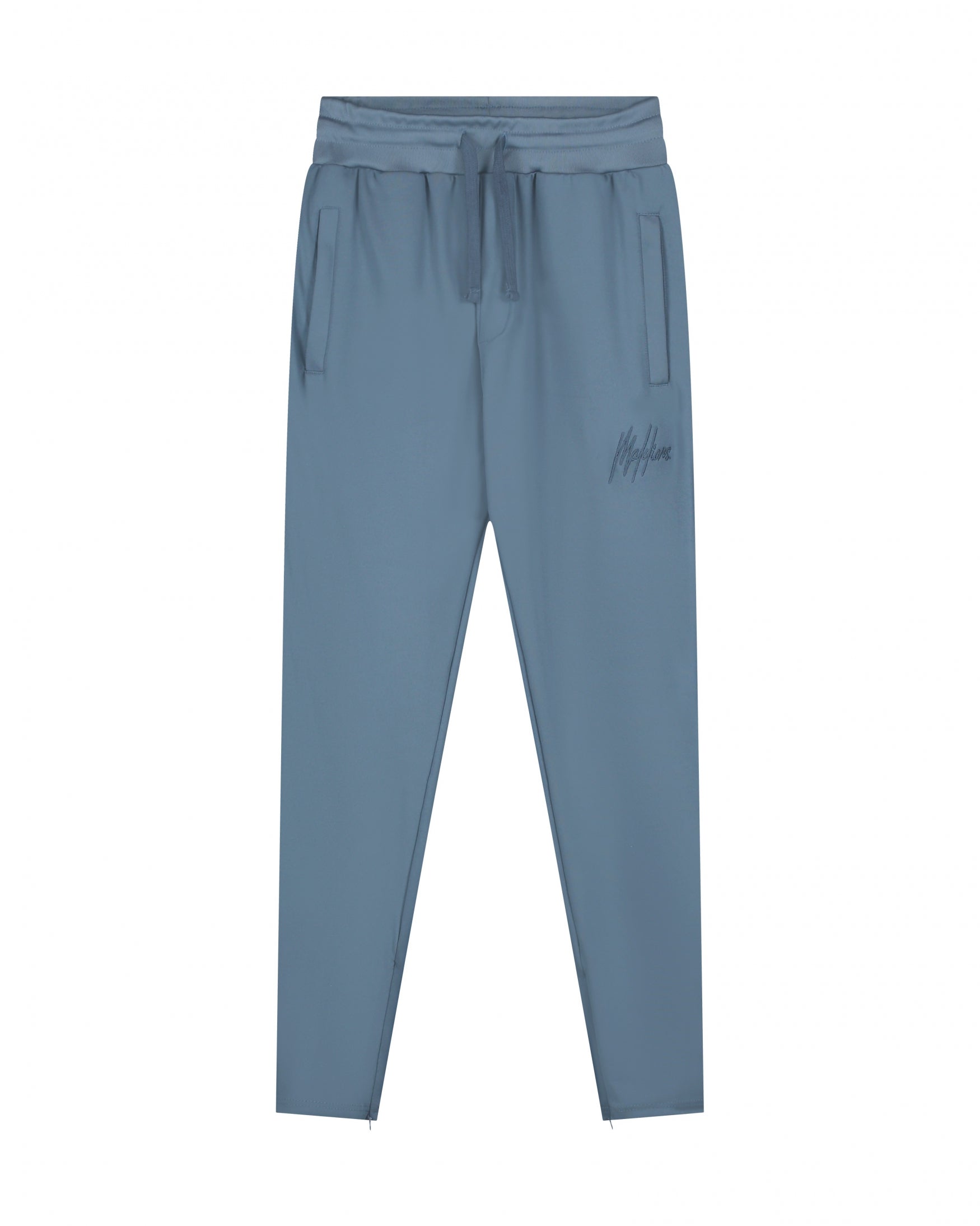  Malelions Men Venetian Trackpants | Blue Slate