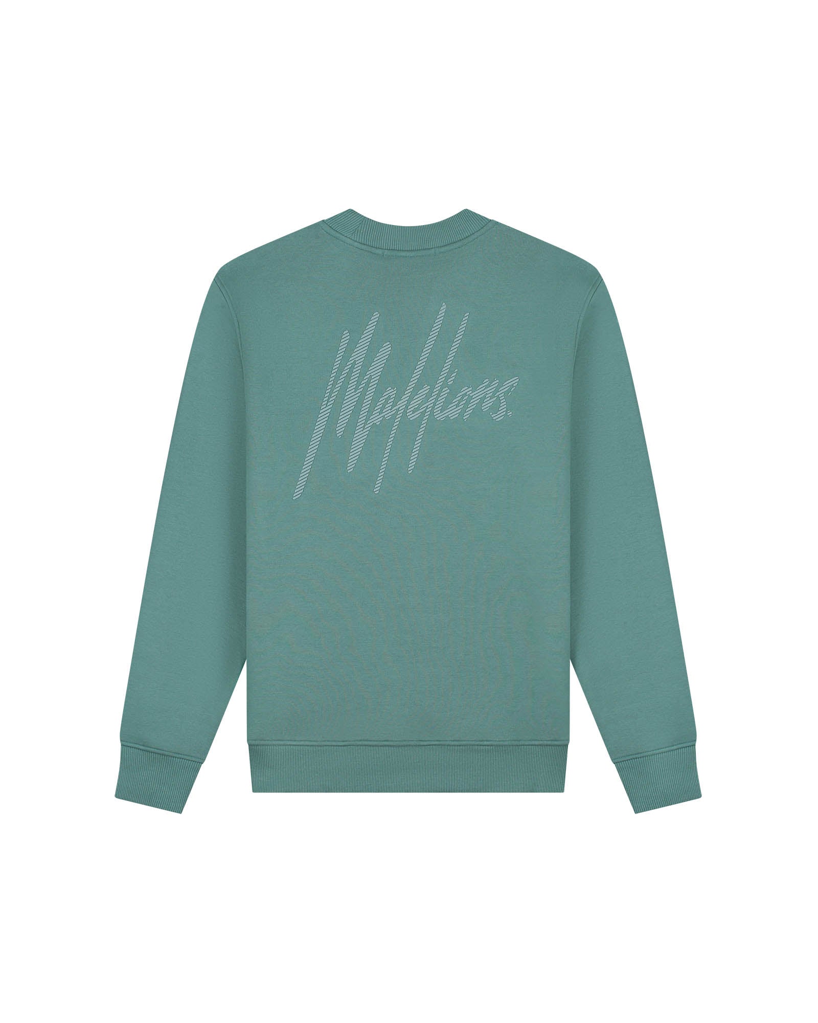 Malelions Men Striped Signature Sweater | Green