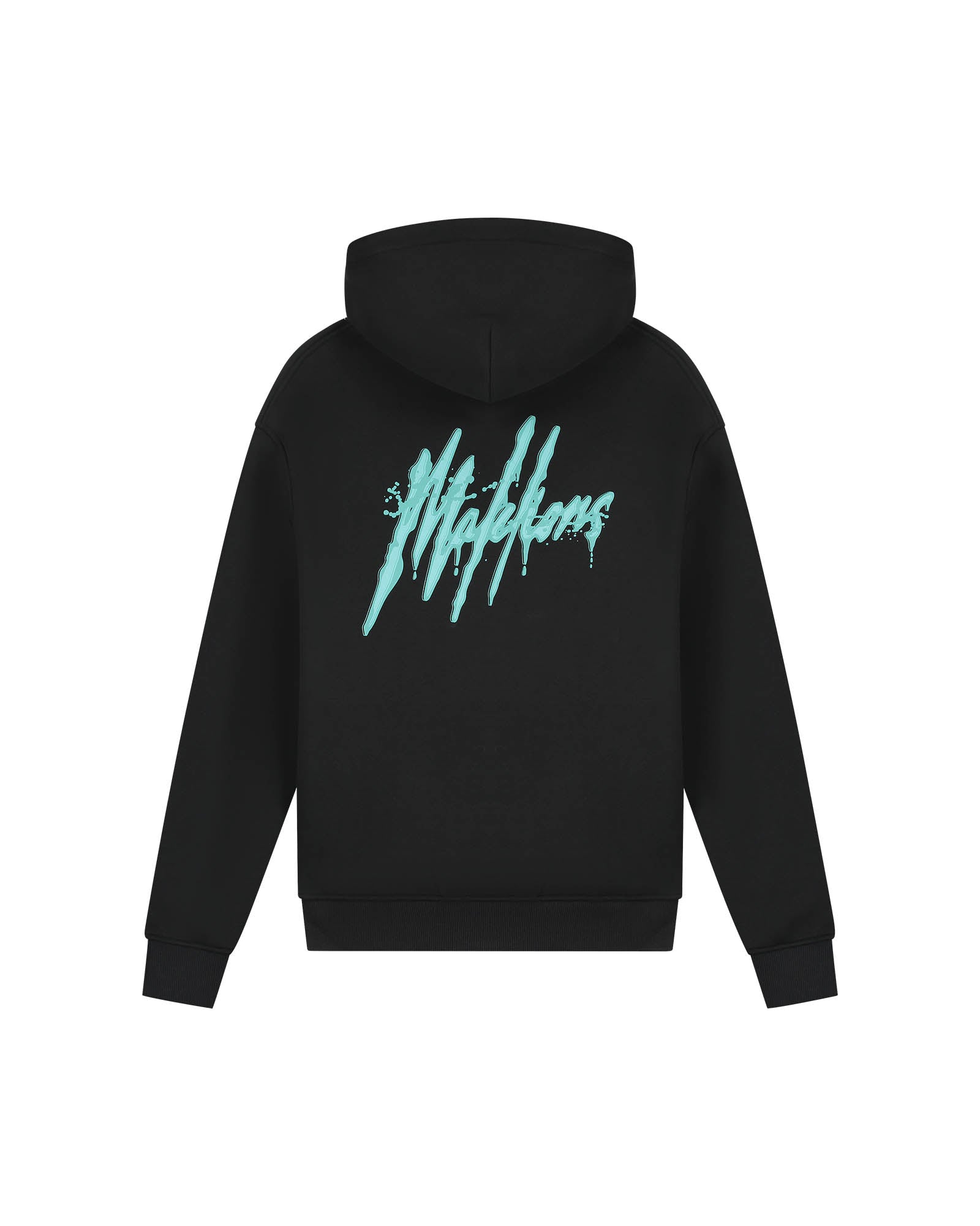 Malelions Men Signature Drip Hoodie | Black