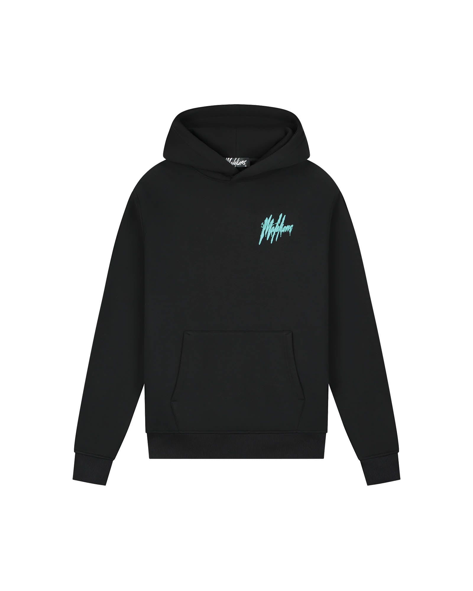 Malelions Men Signature Drip Hoodie | Black