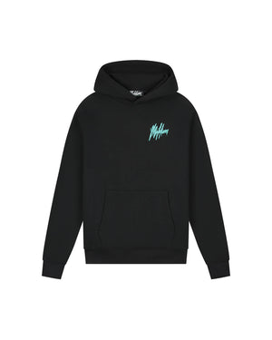 Malelions Men Signature Drip Hoodie | Black