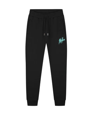 Malelions Men Signature Drip Sweatpants | Black