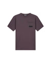  Malelions Men Nylon Pocket T-Shirt | Mulch Brown