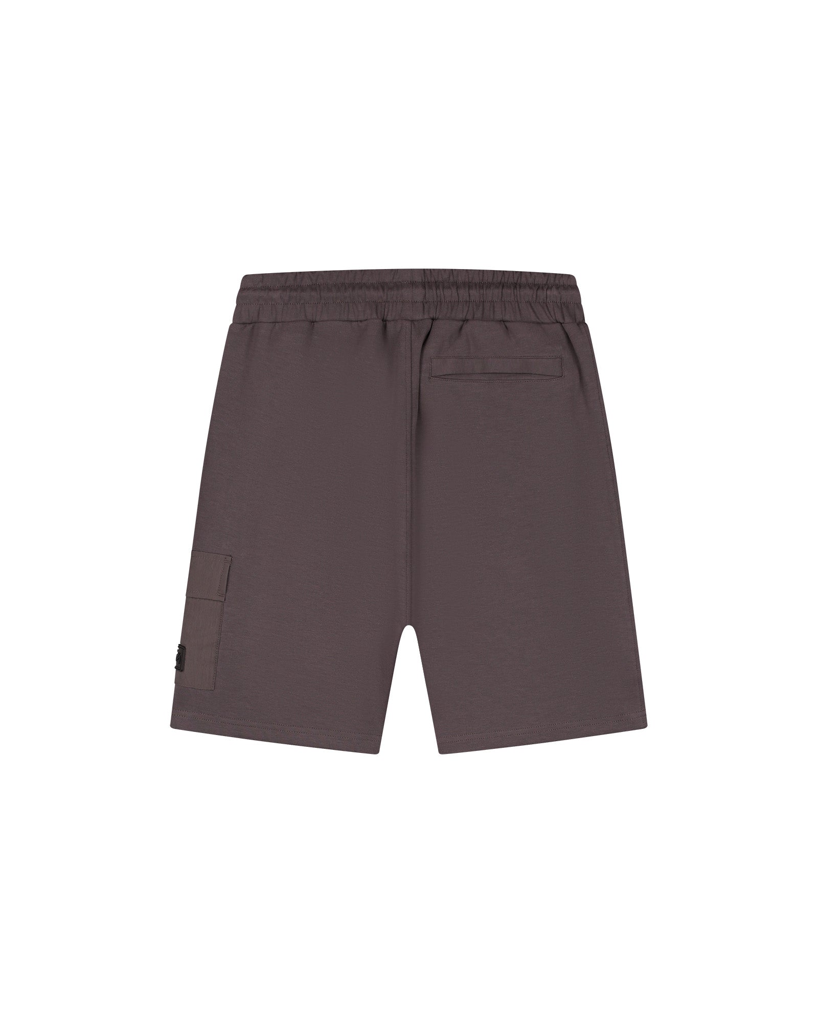 Malelions Men Nylon Pocket Cargo Shorts | Mulch Brown
