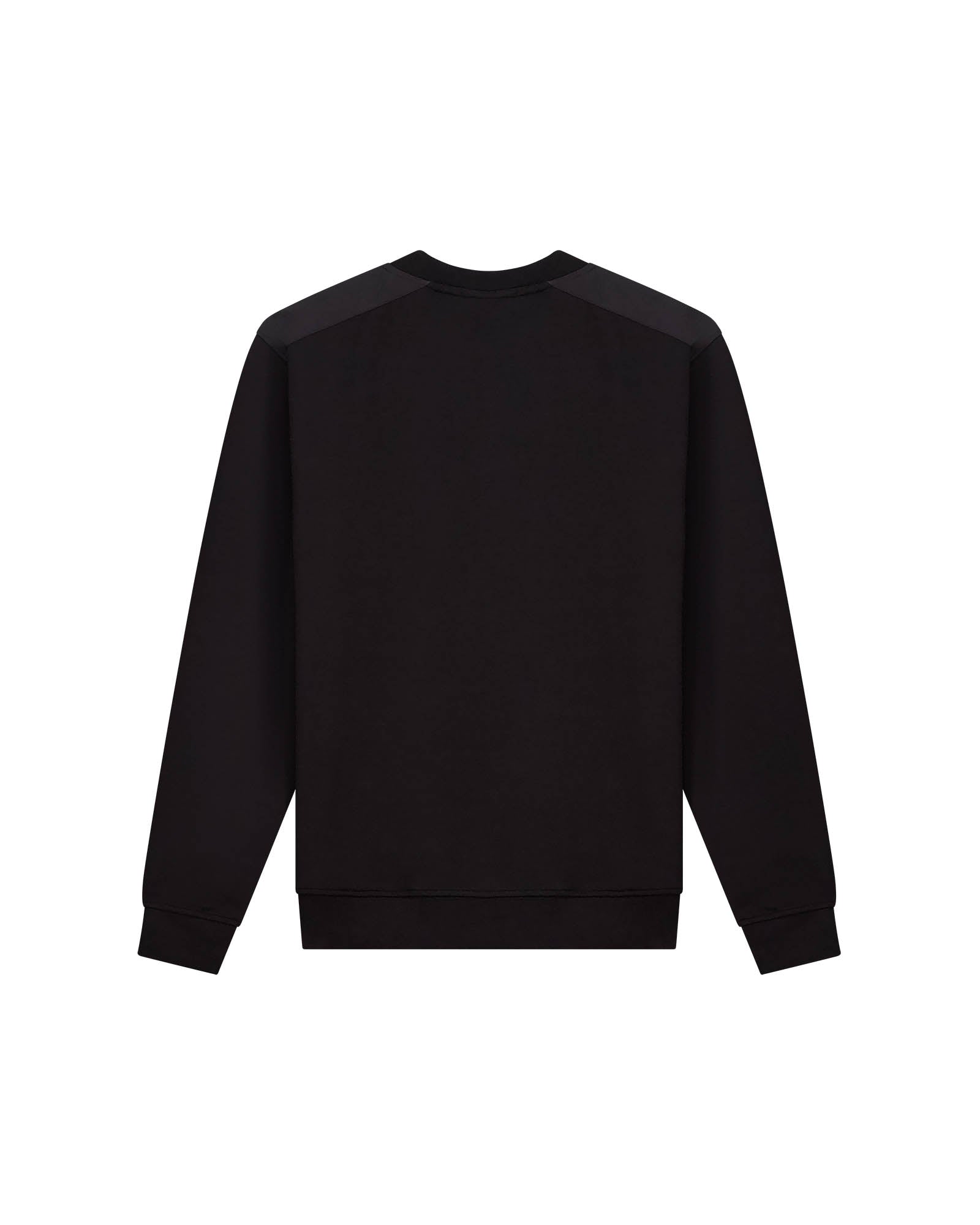 Malelions Men Nylon Pocket Sweater | Black