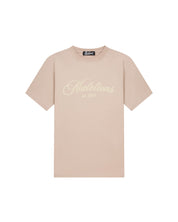 Malelions Men Handwritten T-Shirt | Sand