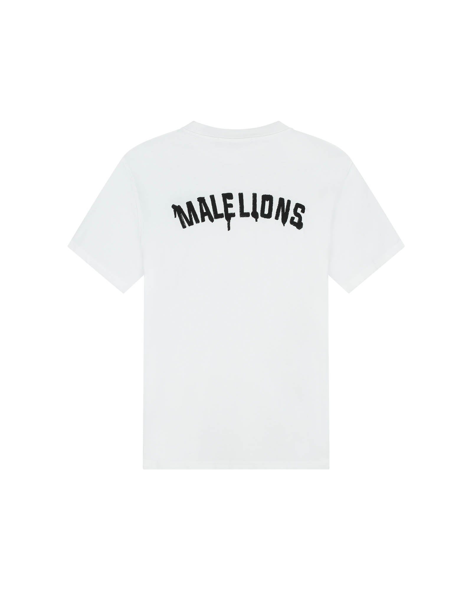 Malelions Men Graffiti T-Shirt | White