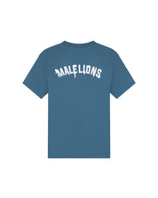 Malelions Men Graffiti T-Shirt | Blue Slate