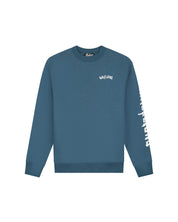 Malelions Men Graffiti Sweater | Blue Slate
