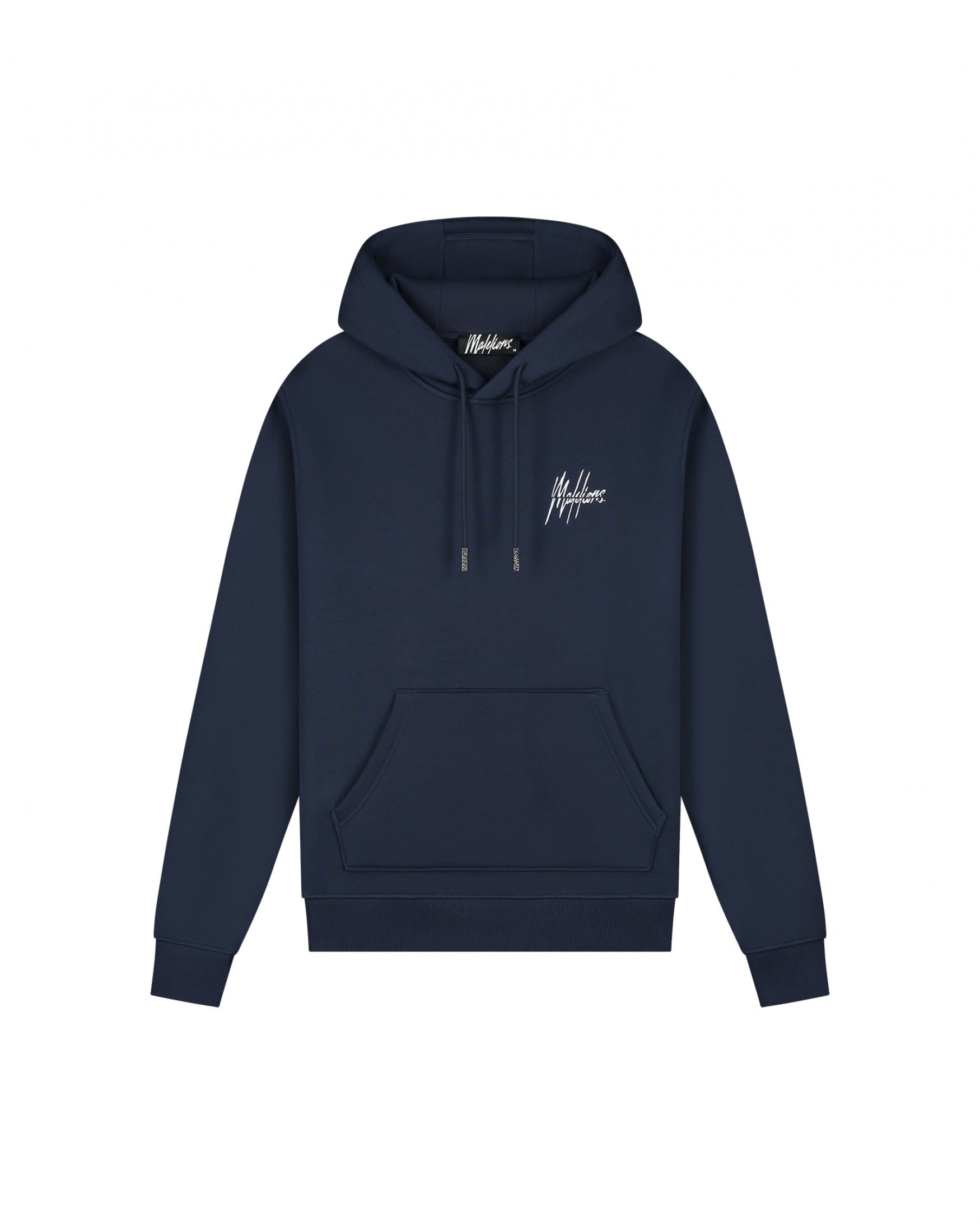  Malelions Men Split Hoodie | Navy/Grey