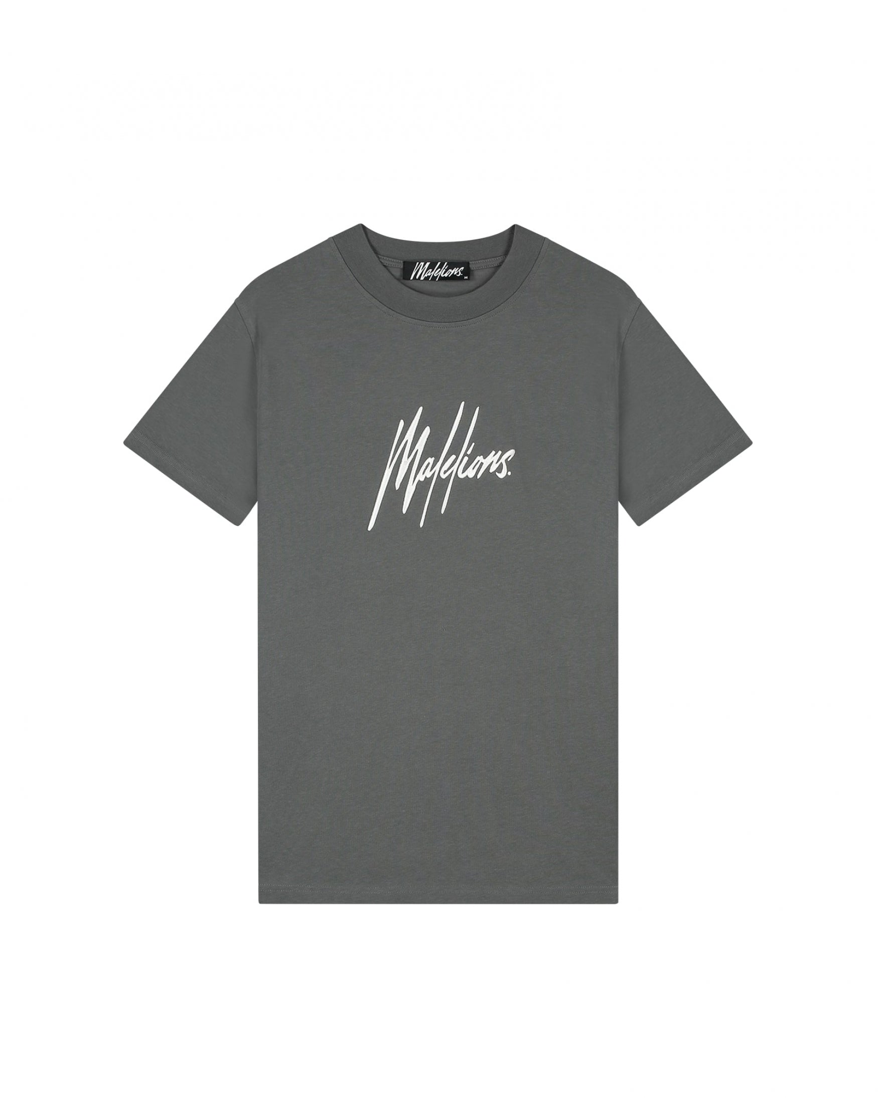  Malelions Men Essentials T-Shirt | Iron Grey