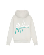 Malelions Men Split Tracksuit | Light Grey/Turquoise