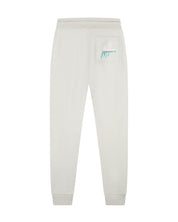 Malelions Men Split Tracksuit | Light Grey/Turquoise