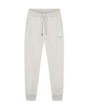 Malelions Men Split Tracksuit | Light Grey/Turquoise