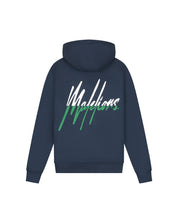 Malelions Men Split Tracksuit | Navy/Green