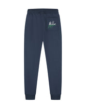Malelions Men Split Tracksuit | Navy/Green