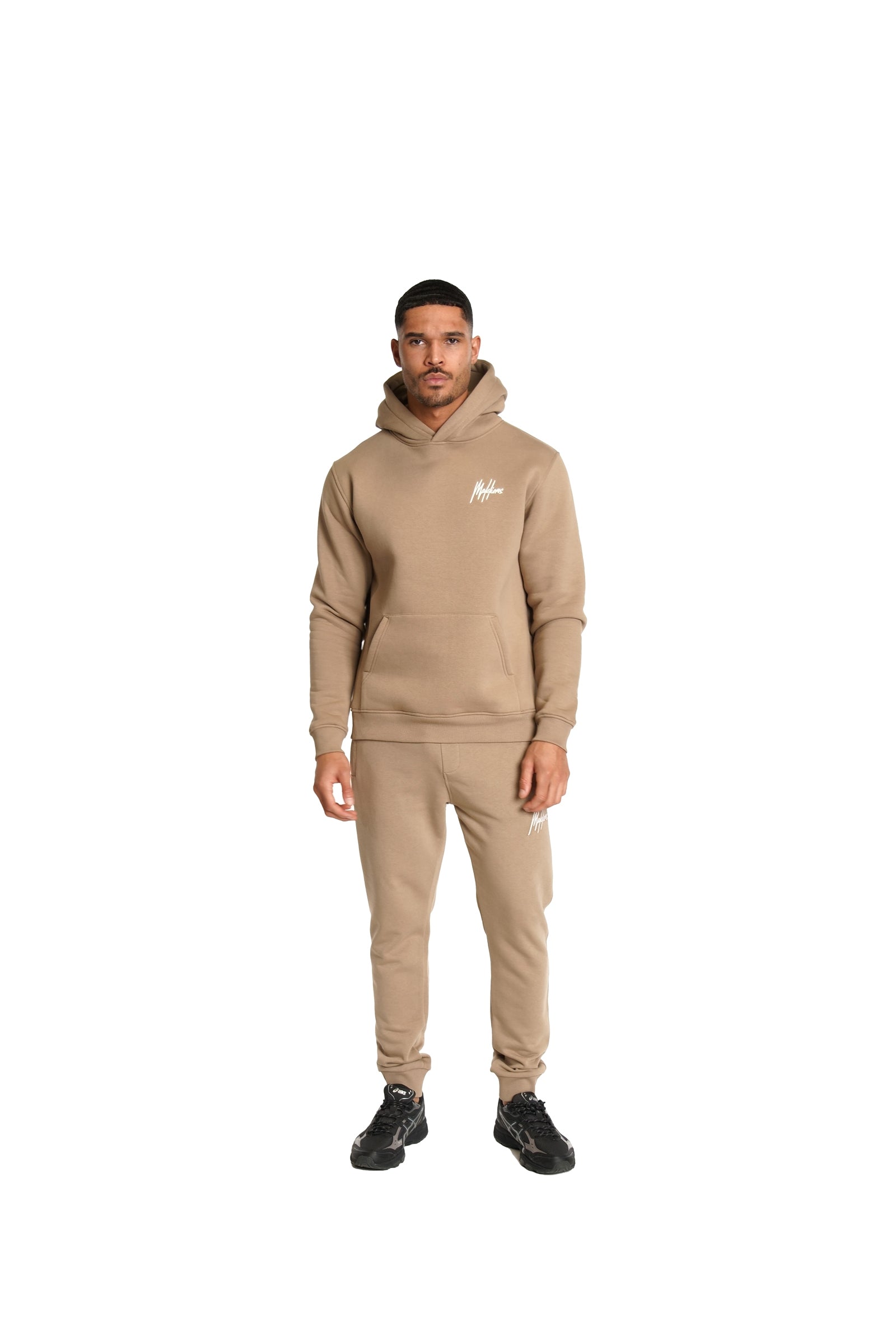 Malelions Men Signature Tracksuit | Khaki