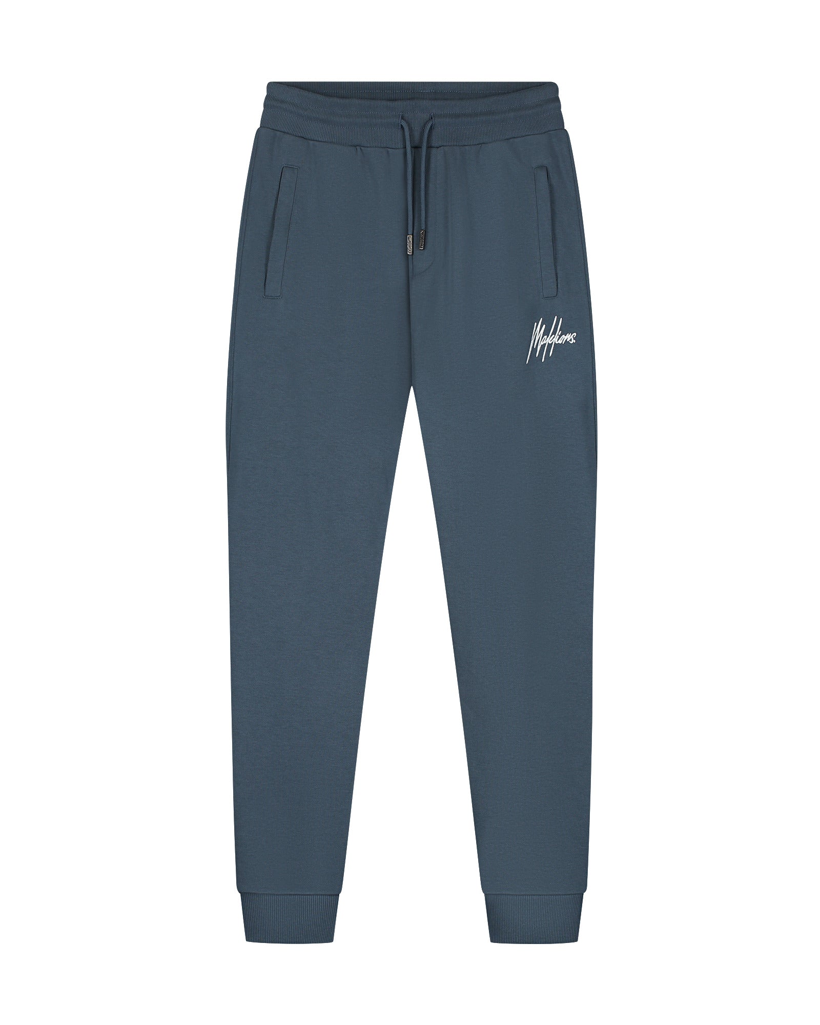 Malelions Men Signature Tracksuit | Slate