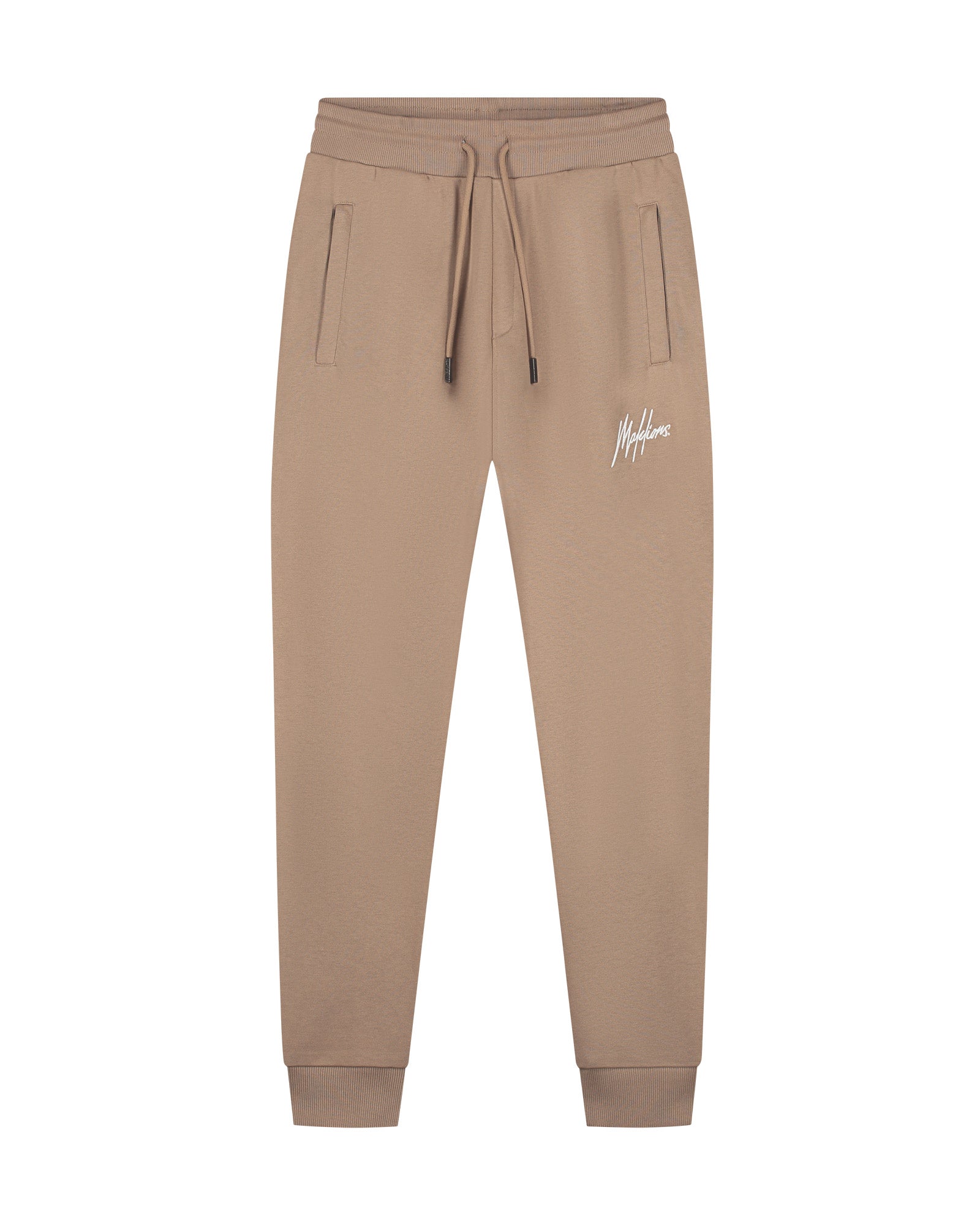 Malelions Men Signature Tracksuit | Khaki