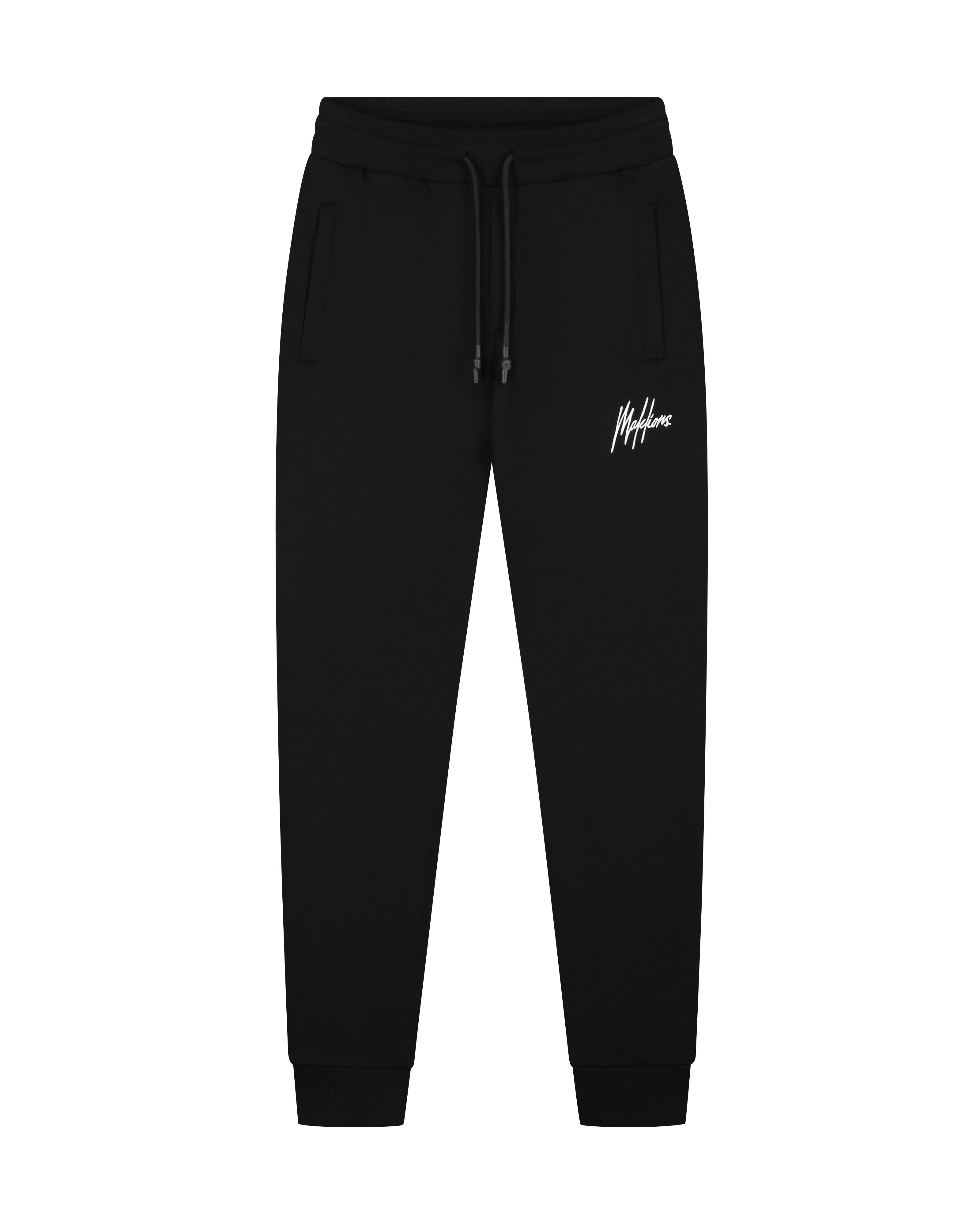 Malelions Men Signature Tracksuit | Black