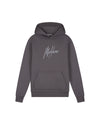  Malelions Men Essentials Hoodie | Anthra/Grey