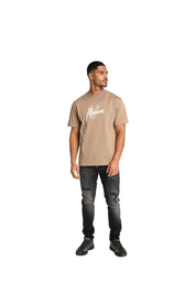 Malelions Herren-T-Shirt | Khaki