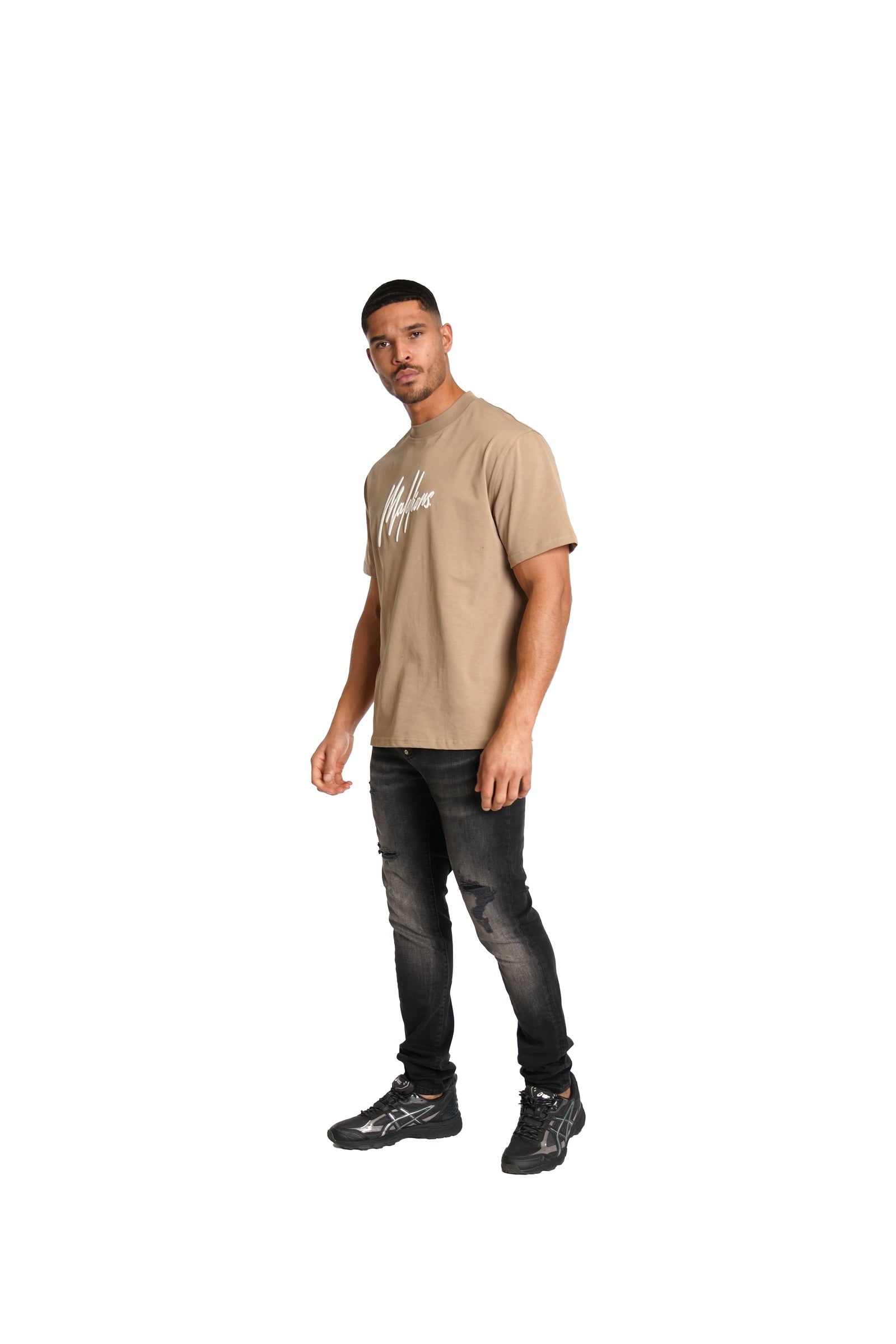 Malelions Herren-T-Shirt | Khaki