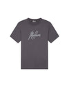  Malelions Men Essentials T-Shirt | Anthra/Grey