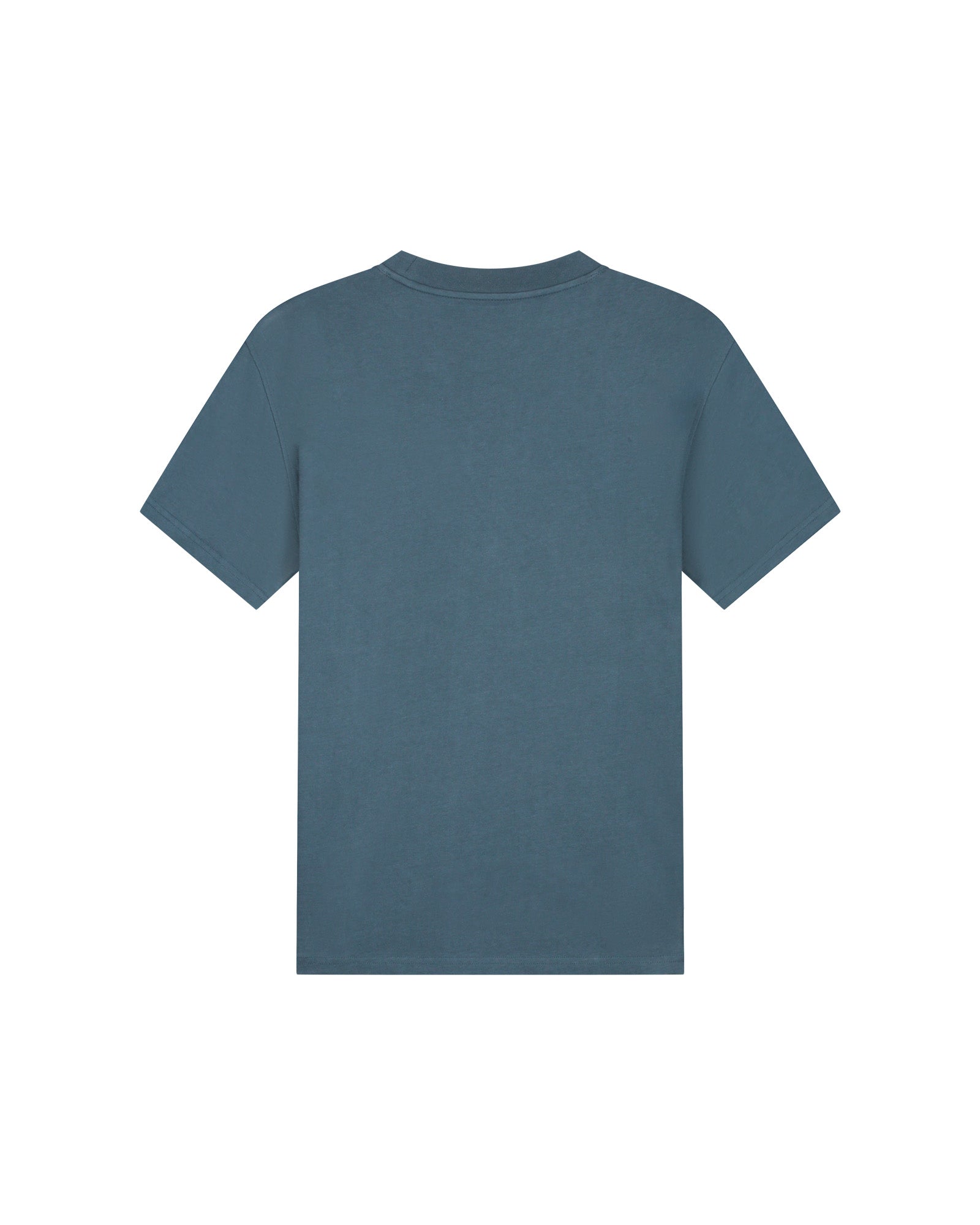 Malelions Herren-T-Shirt Essentials | Schiefergrau/Cremeweiß