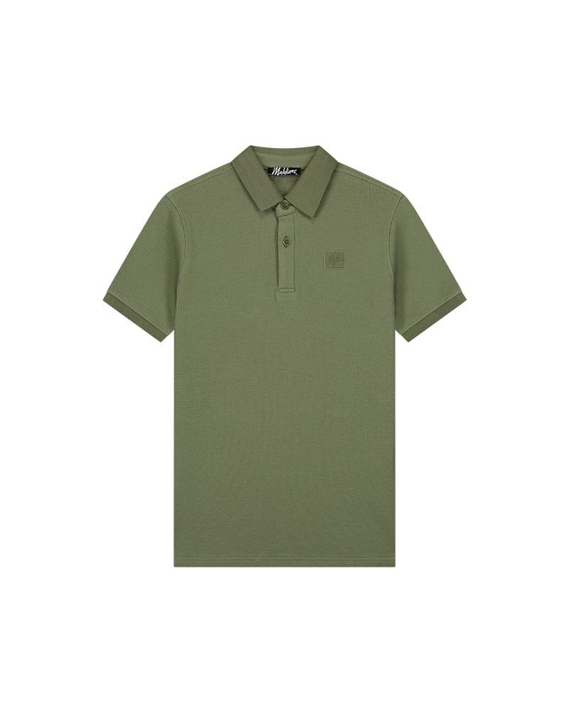  Malelions Men Signature Patch Polo | Army