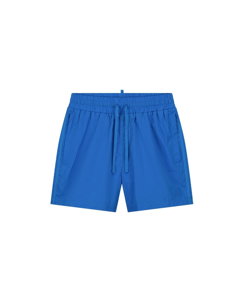  Malelions Signature Patch Swim Shorts | Cobalt Blue